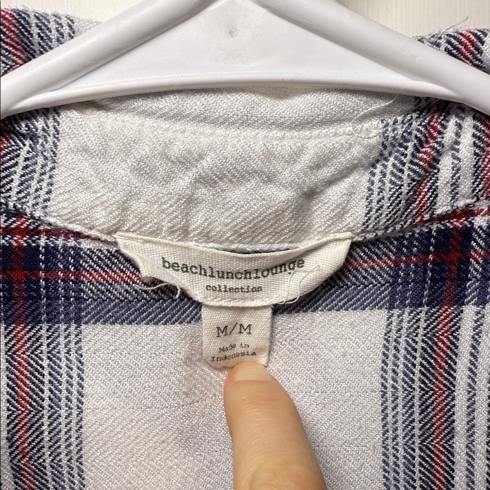 Beachlunchlounge Plaid Button Down Shirt - Picture 2 of 8